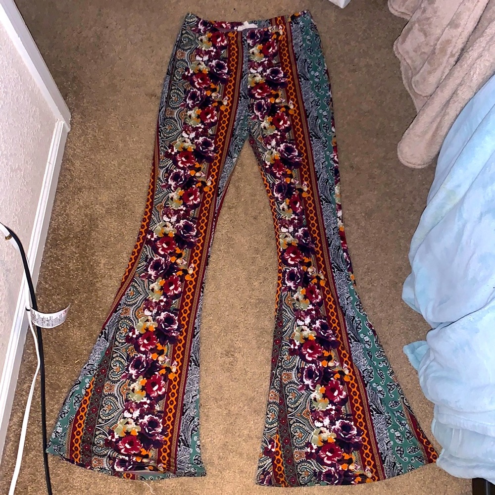Soft stretchy flare pants from BEAR DANCE